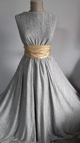 Jerse dungi Negru/Gri, elastic, fluid  ELA1379